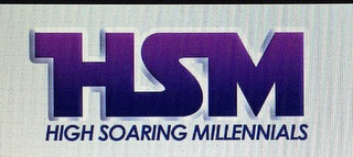 HSM HIGH SOARING MILLENNIALS logo