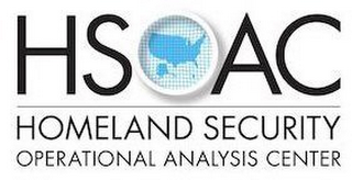 HSOAC HOMELAND SECURITY OPERATIONAL ANALYSIS CENTER logo