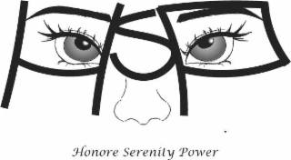 HSP HONORE SERENITY POWER logo
