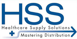 HSS HEALTHCARE SUPPLY SOLUTIONS MASTERING DISTRIBUTION logo