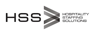 HSS HOSPITALITY STAFFING SOLUTIONS logo