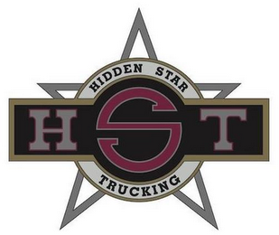HST HIDDEN STAR TRUCKING logo