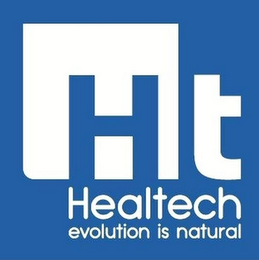 HT HEALTECH EVOLUTION IS NATURAL logo