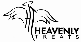 HT HEAVENLY TREATS logo