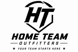HT HOME TEAM OUTFITTERS YOUR TEAM STARTS HERE logo