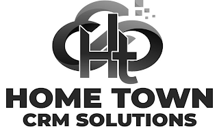 HT HOME TOWN CRM SOLUTIONS logo