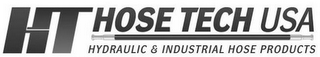 HT HOSE TECH USA HYDRAULIC & INDUSTRIAL HOSE PRODUCTS logo