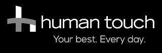 HT HUMAN TOUCH YOUR BEST. EVERY DAY. logo