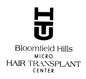 HTC BLOOMFIELD HILLS MICRO HAIR TRANSPLANT CENTER logo