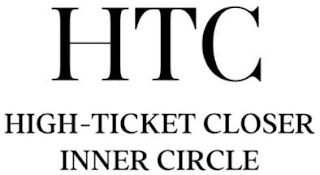 HTC HIGH-TICKET CLOSER INNER CIRCLE logo