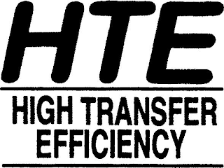 HTE HIGH TRANSFER EFFICIENCY HIGH TRANSFER EFFICIENCY logo