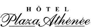 H?TEL PLAZA ATH?N?E logo