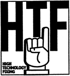 HTF HIGH TECHNOLOGY FIXING logo