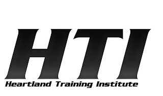 HTI HEARTLAND TRAINING INSTITUTE logo