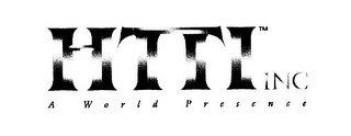 HTTI, INC., A WORLD PRESENCE logo