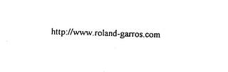 HTTP://WWW.ROLAND-GARROS.COM logo