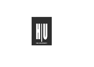H|U HIM UNIVERSITY logo