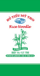 HU TIEU MY THO, TUFOCO, RICE NOODLE, BAMBOO TREE, HIEU BA CAY TRE, PREPARATION ALIMENTAIRE A BASE DE FARINE DE RIZ logo