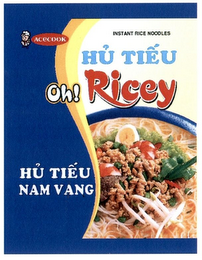 HU TIÊU ACECOOK OH! RICEY INSTANT RICE NOODLES HU TIÊU NAM VANG logo