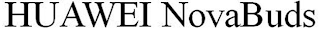 HUAWEI NOVABUDS logo