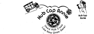 HUB CAP ANNIE USED HUB CAPS LIKE NEW ONES-SAVE! logo