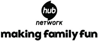 HUB NETWORK MAKING FAMILY FUN logo