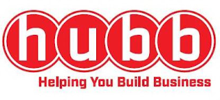 HUBB HELPING YOU BUILD BUSINESS logo