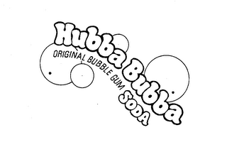 HUBBA BUBBA ORIGINAL BUBBLE GUM SODA logo