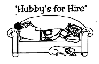 "HUBBY'S FOR HIRE" logo