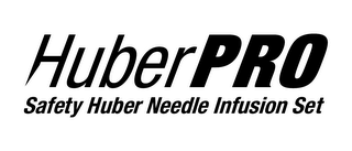 HUBERPRO SAFETY HUBER NEEDLE INFUSION SET logo