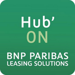 HUB'ON BNP PARIBAS LEASING SOLUTIONS logo