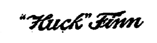 "HUCK FINN" logo