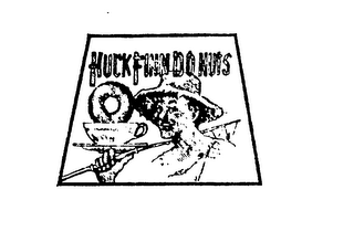HUCK FINN DONUTS logo
