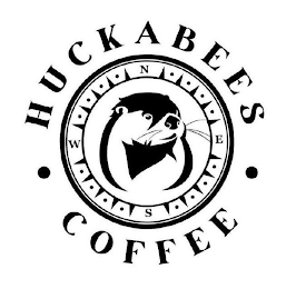 HUCKABEES COFFEE N E S W logo