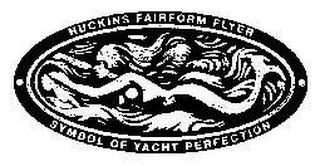 HUCKINS FAIRFORM FLYER SYMBOL OF YACHTING PERFECTION logo
