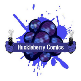 HUCKLEBERRY COMICS logo