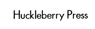 HUCKLEBERRY PRESS logo