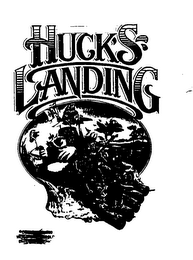 HUCK'S LANDING logo