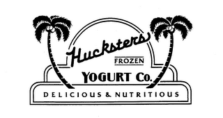 HUCKSTERS FROZEN YOGURT CO. DELICIOUS & NUTRITIOUS