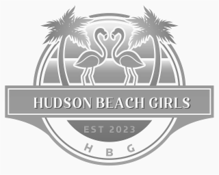 HUDSON BEACH GIRLS EST 2023 HBG logo