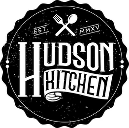 HUDSON KITCHEN EST. MMXV logo