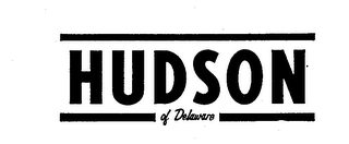 HUDSON OF DELAWARE logo
