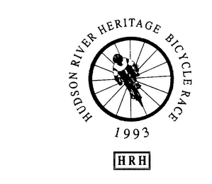 HUDSON RIVER HERITAGE BICYCLE RACE 1993 HRH logo