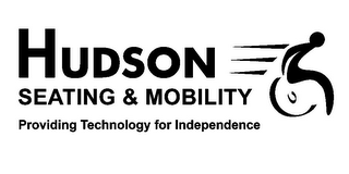 HUDSON SEATING & MOBILITY PROVIDING TECHNOLOGY FOR INDEPENDENCE logo