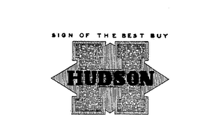 HUDSON SIGN OF THE BEST BUY H logo