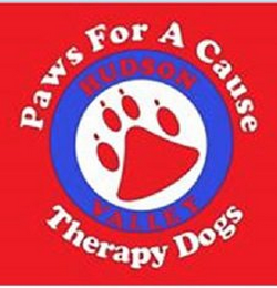 HUDSON VALLEY PAWS FOR A CAUSE THERAPY DOGS logo