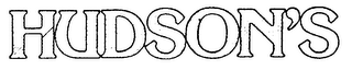 HUDSON'S logo