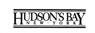 HUDSON'S BAY NEW YORK logo