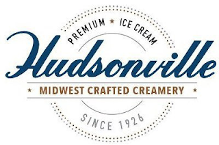 HUDSONVILLE MIDWEST CRAFTED CREAMERY PREMIUM ICE CREAM SINCE 1926 logo