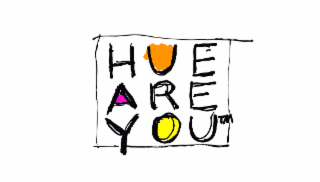HUE ARE YOU logo